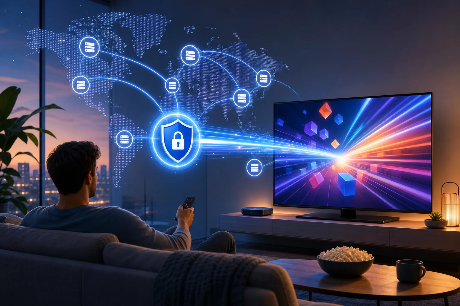 اتصال VPN سريع للبث