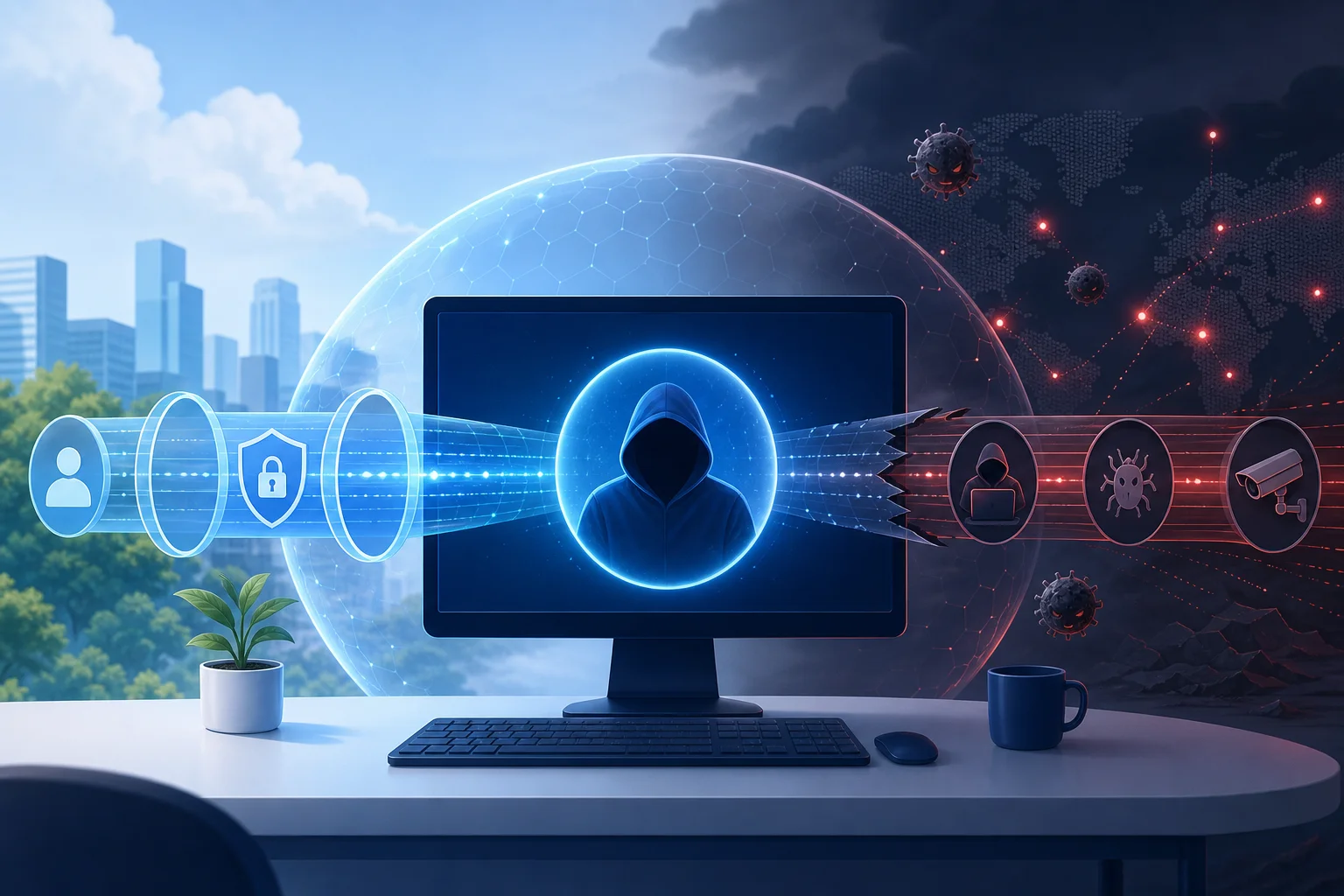 vpn security myths on computer