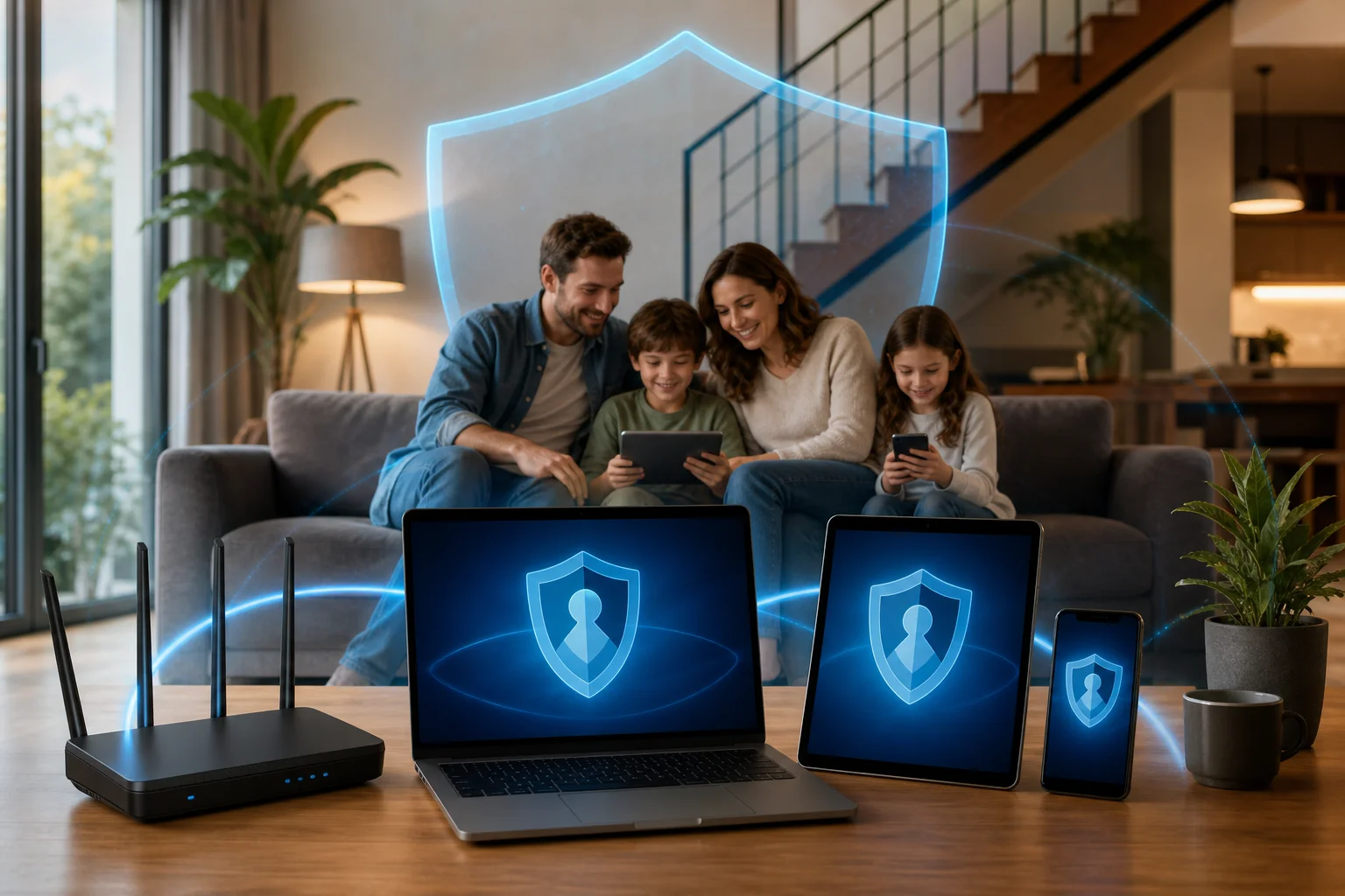 anonymous VPN for home network