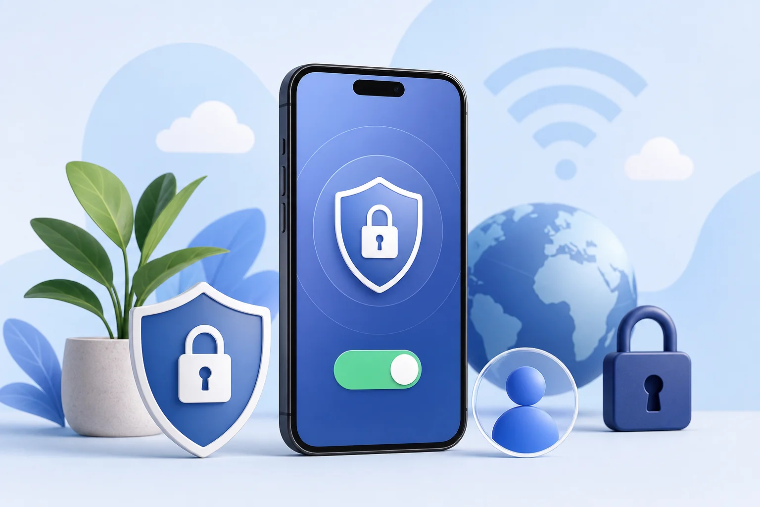 mobile VPN app setup