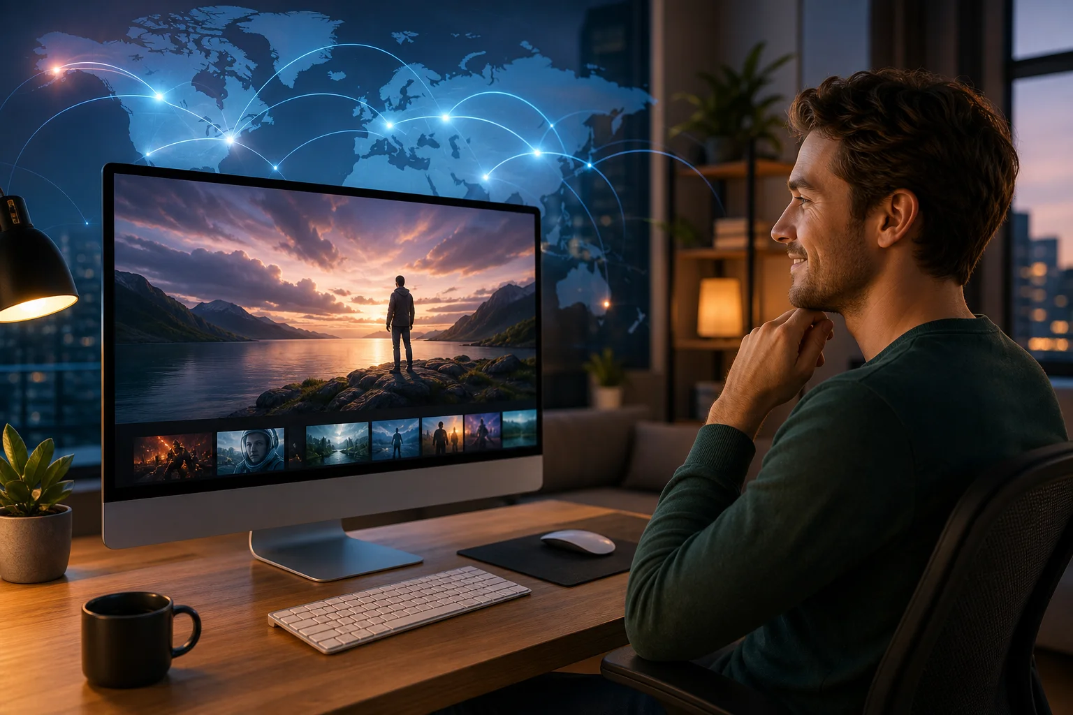 BeFreeVPN streaming access on computer