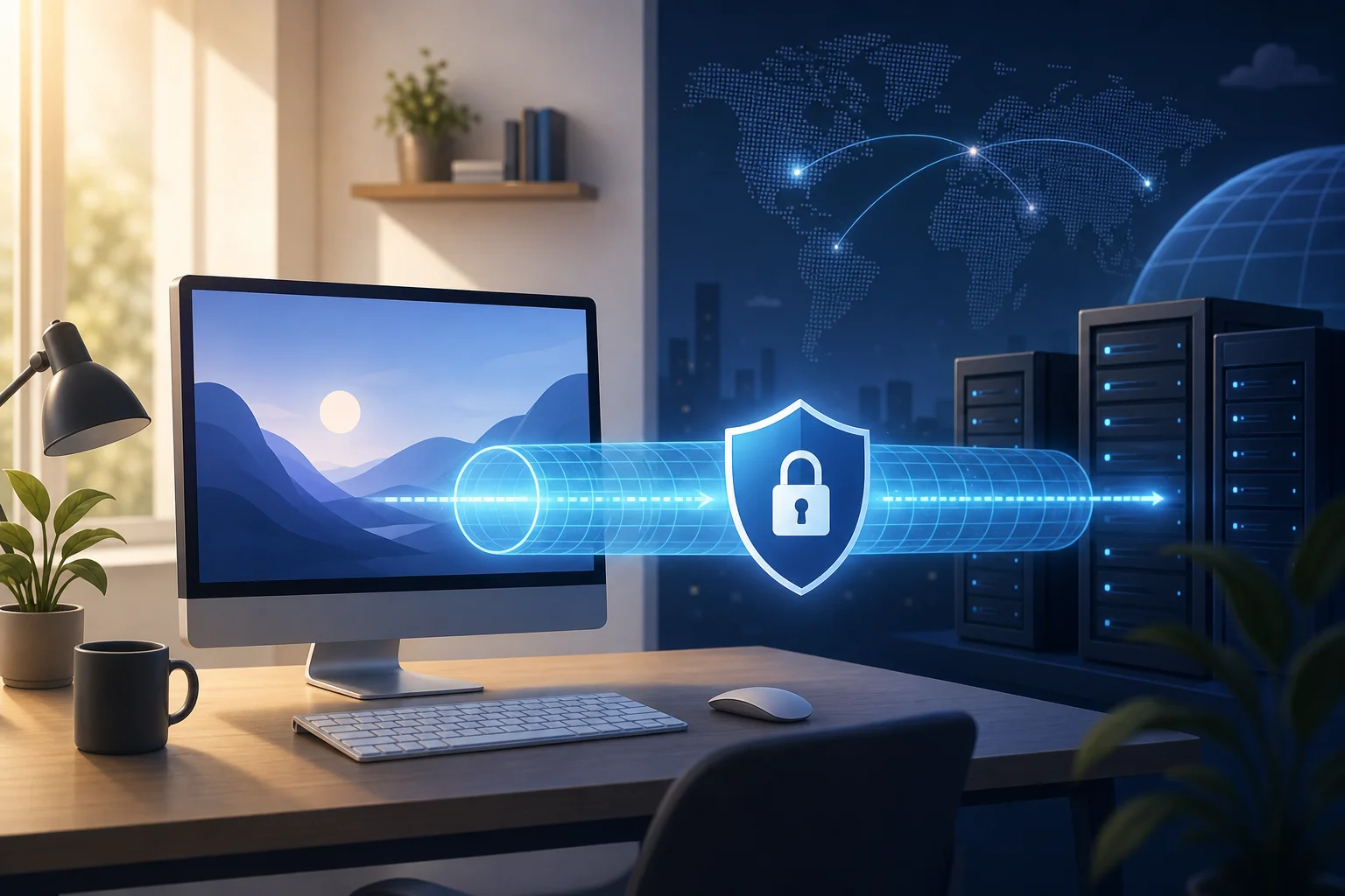 online VPN for computer privacy