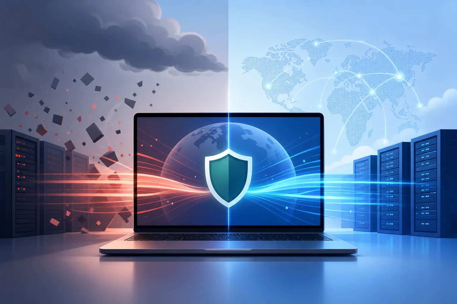 VPN performance comparison on computer