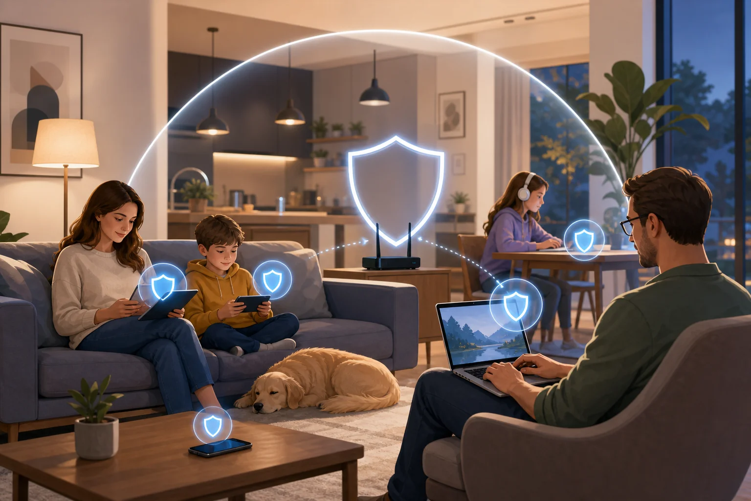 online VPN for home security