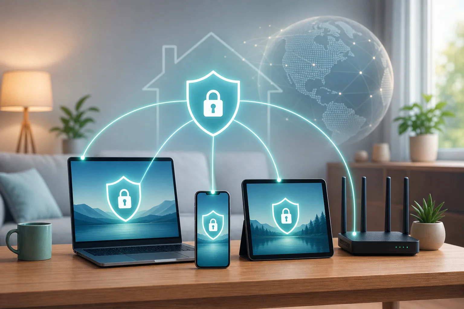 home VPN connected devices