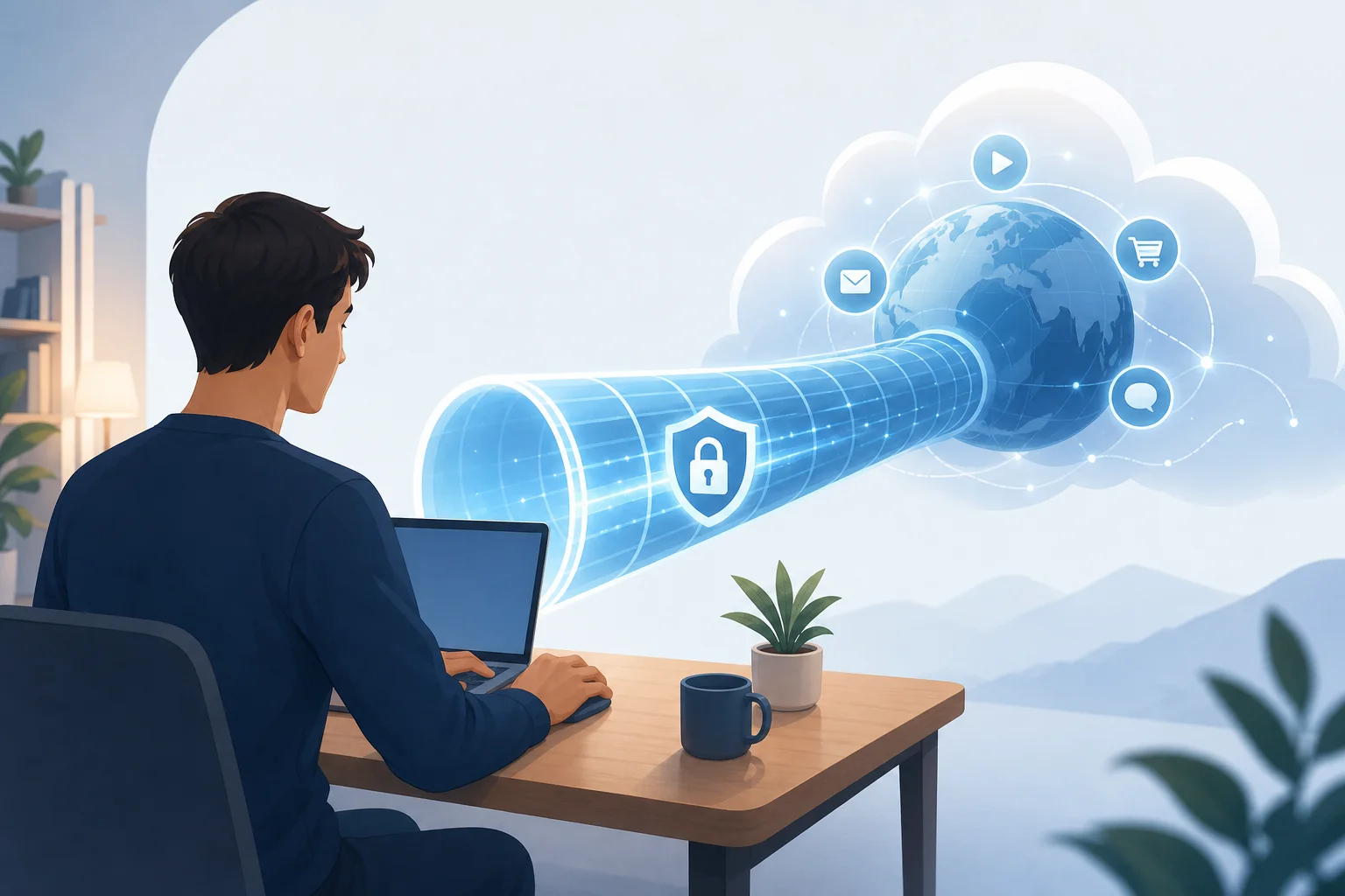 reliable VPN privacy tunnel