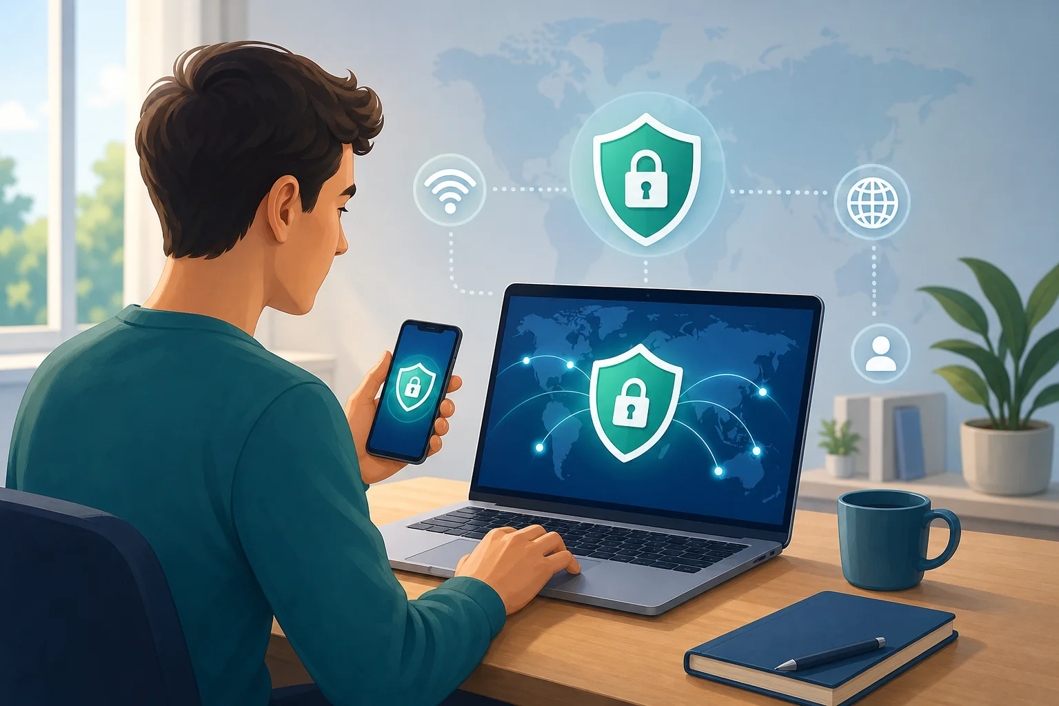 beginner setting up a VPN