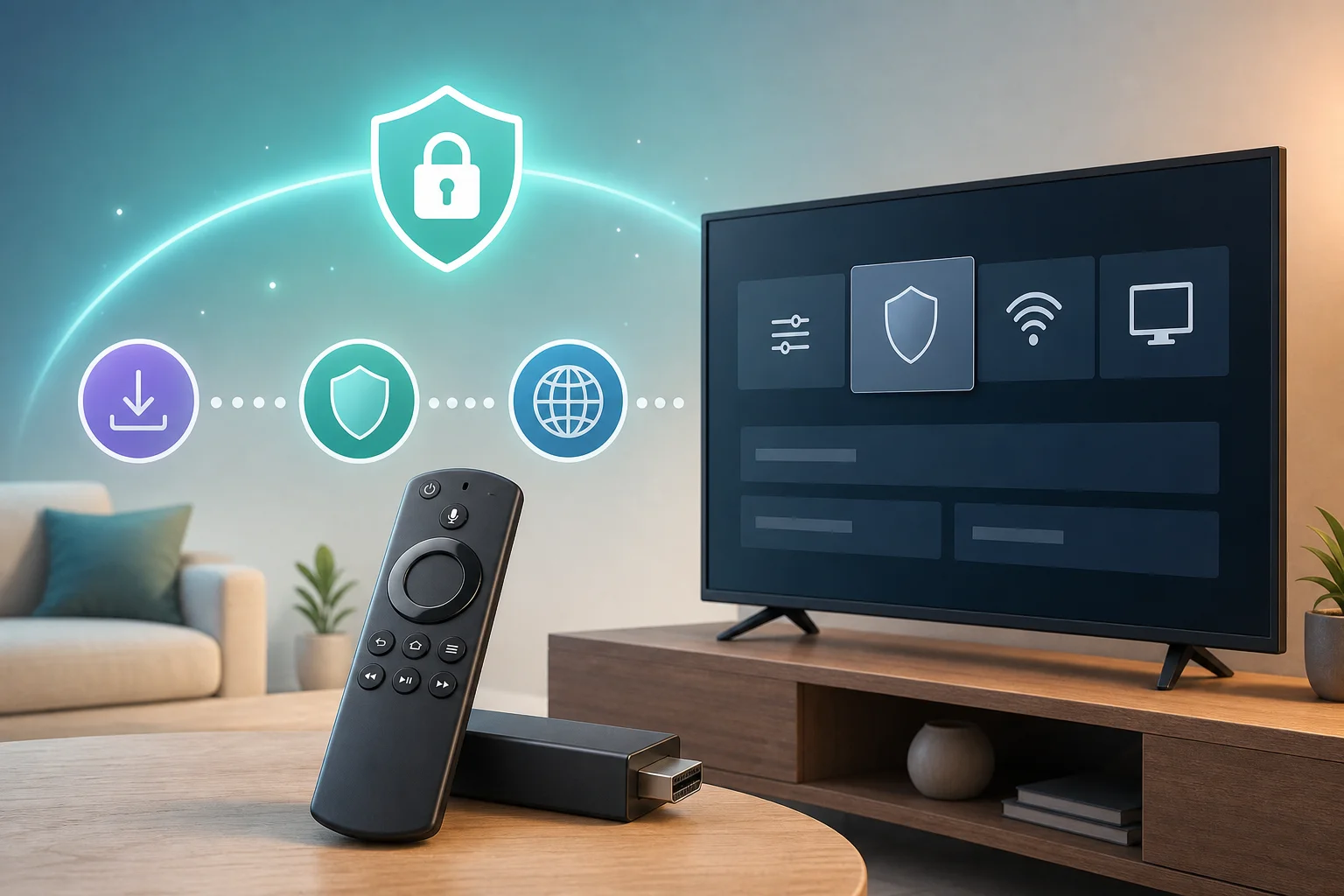 Fire TV VPN setup steps