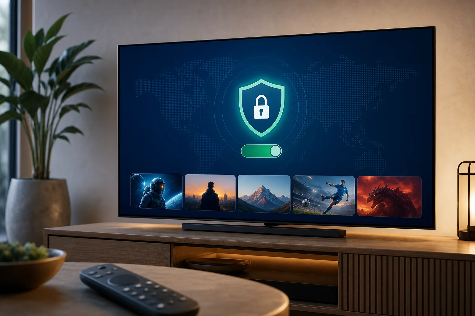 BeFreeVPN on Google TV streaming