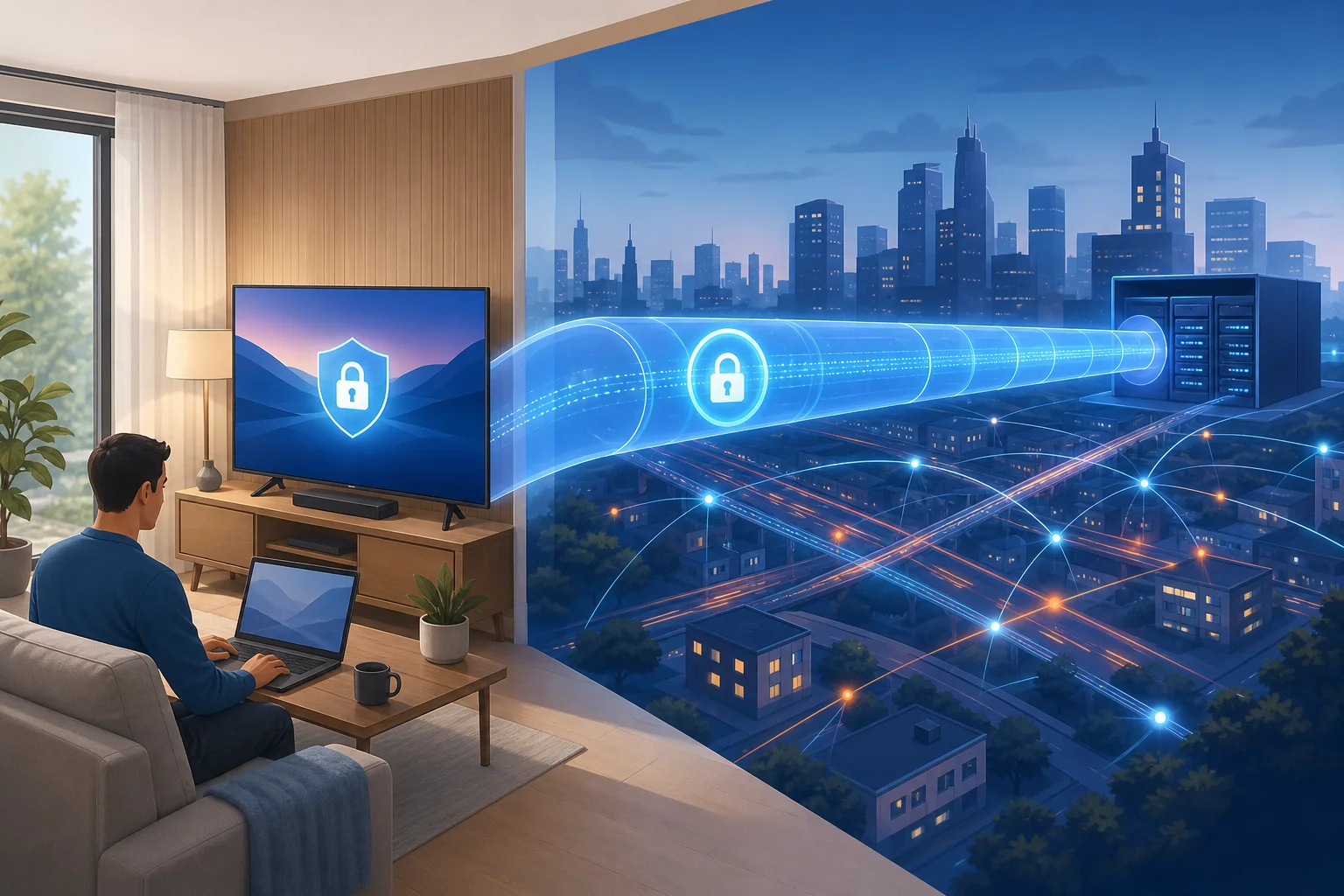 vpn secure tunnel for google tv