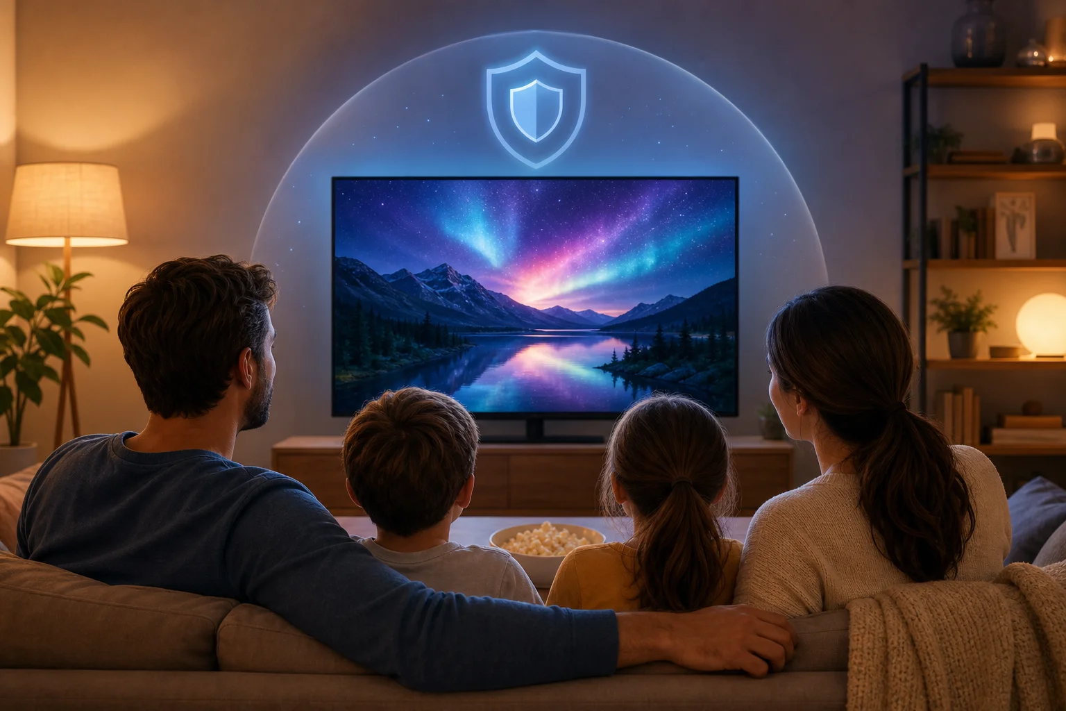 family safety with google tv vpn