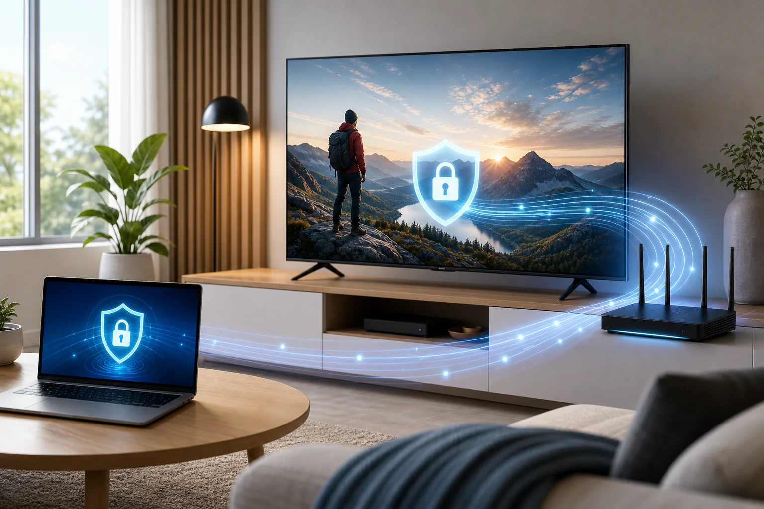 fast VPN connection on LG TV