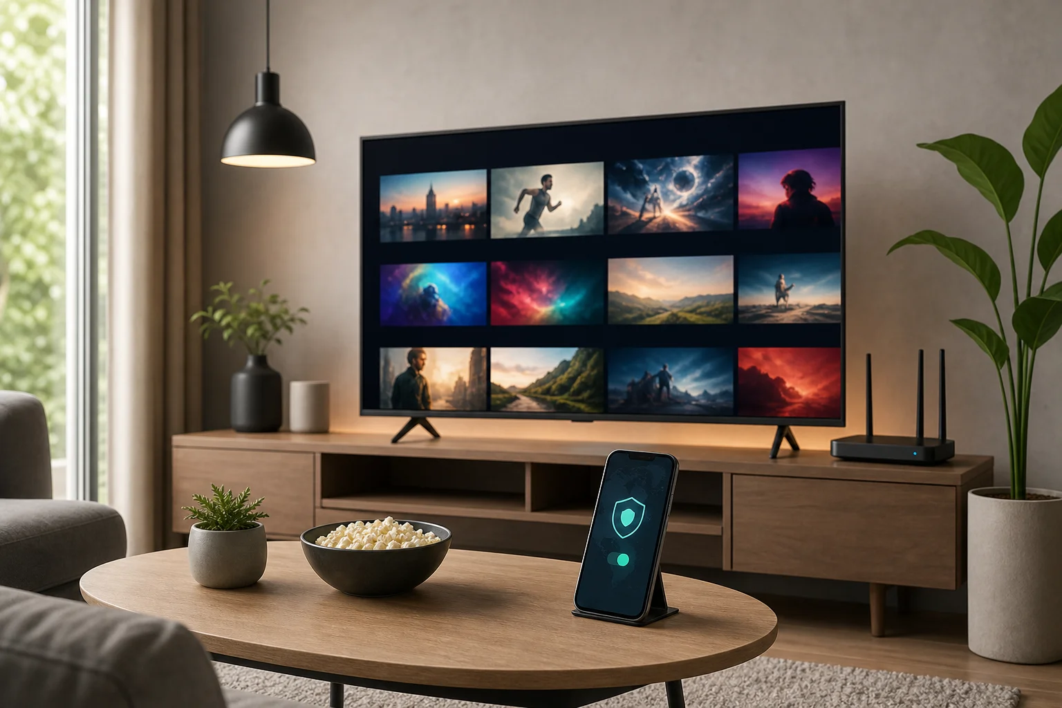 vpn for LG TV streaming setup