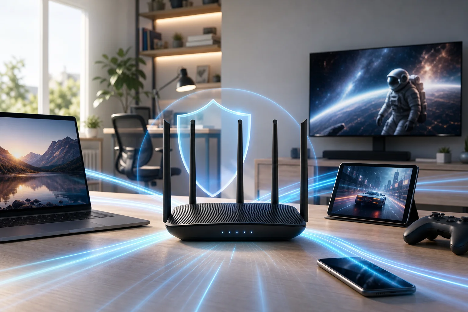 Fast VPN router setup