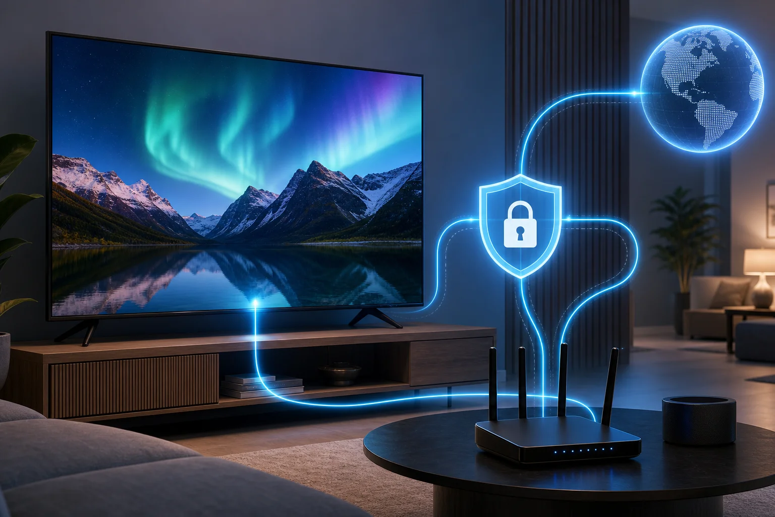 VPN for Samsung TV router setup