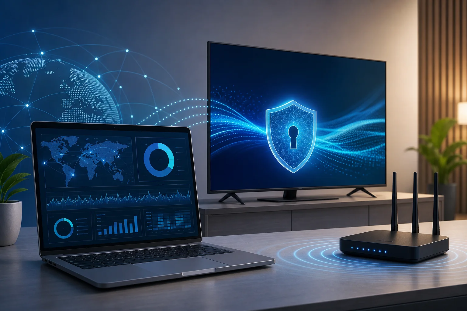 Samsung TV VPN security testing