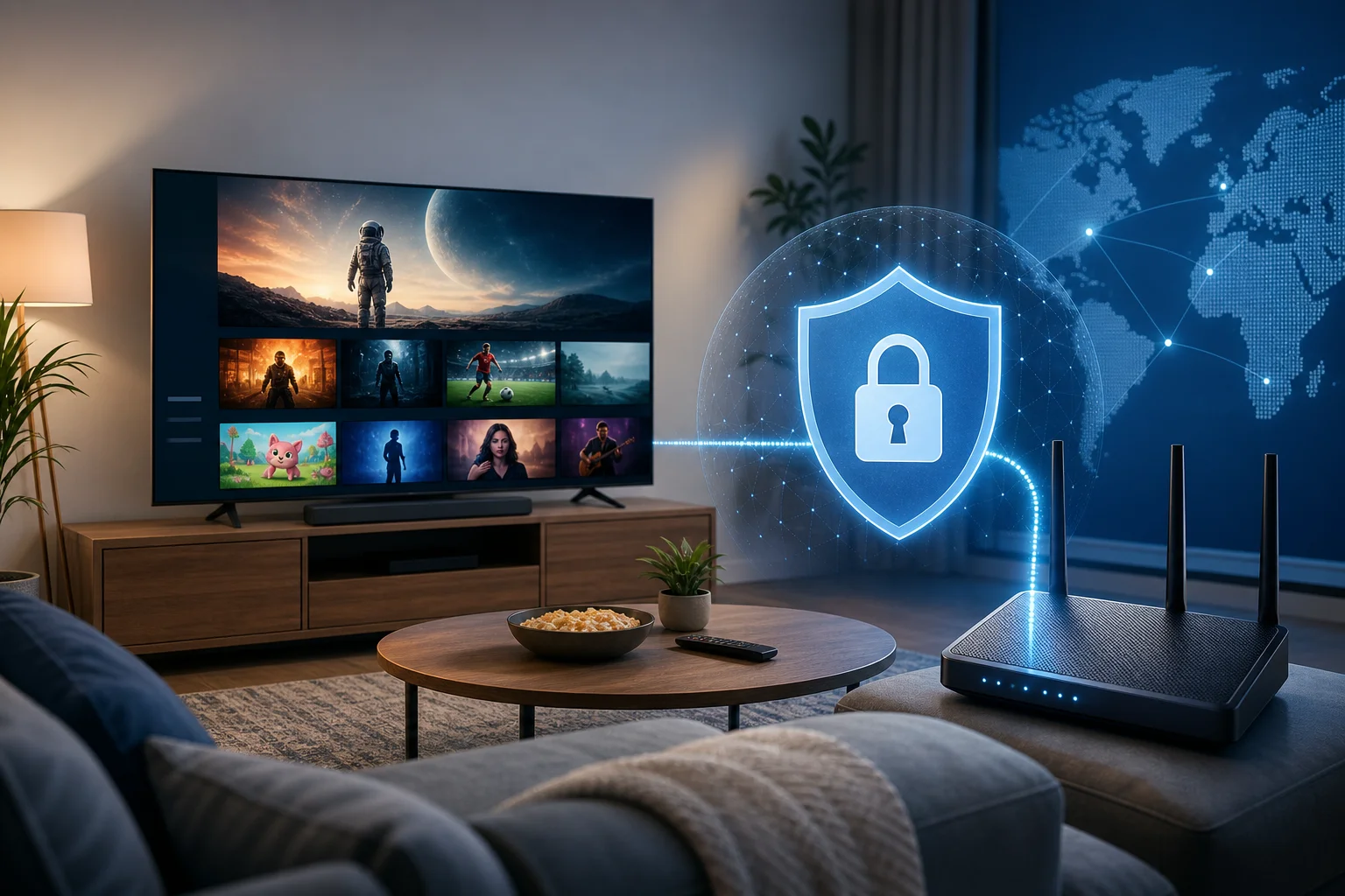 vpn for smart TV streaming setup