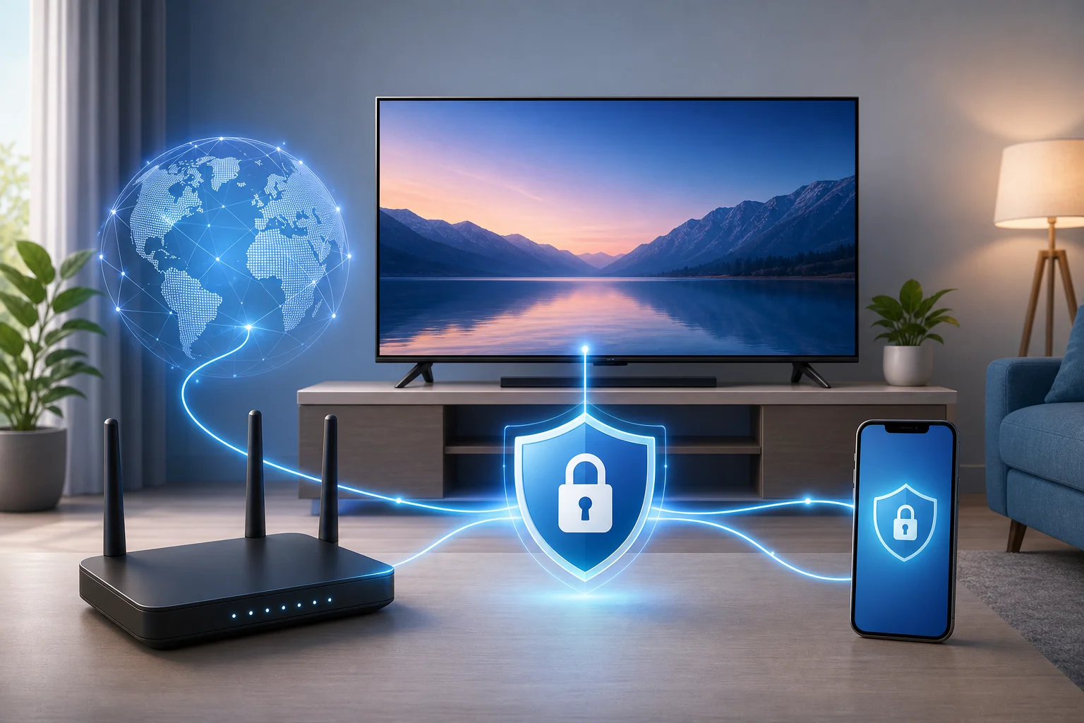 Smart TV VPN setup steps