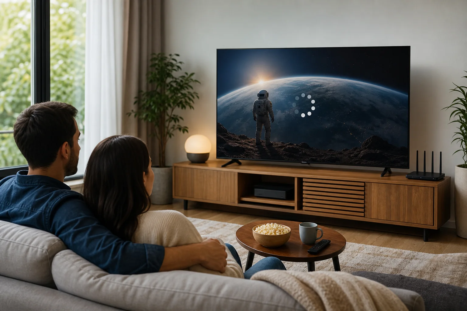 smart TV buffering during streaming