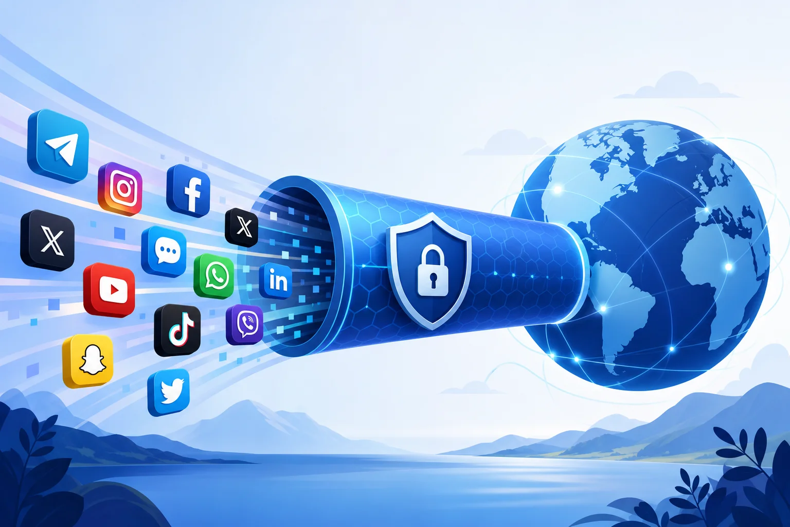vpn for social media apps