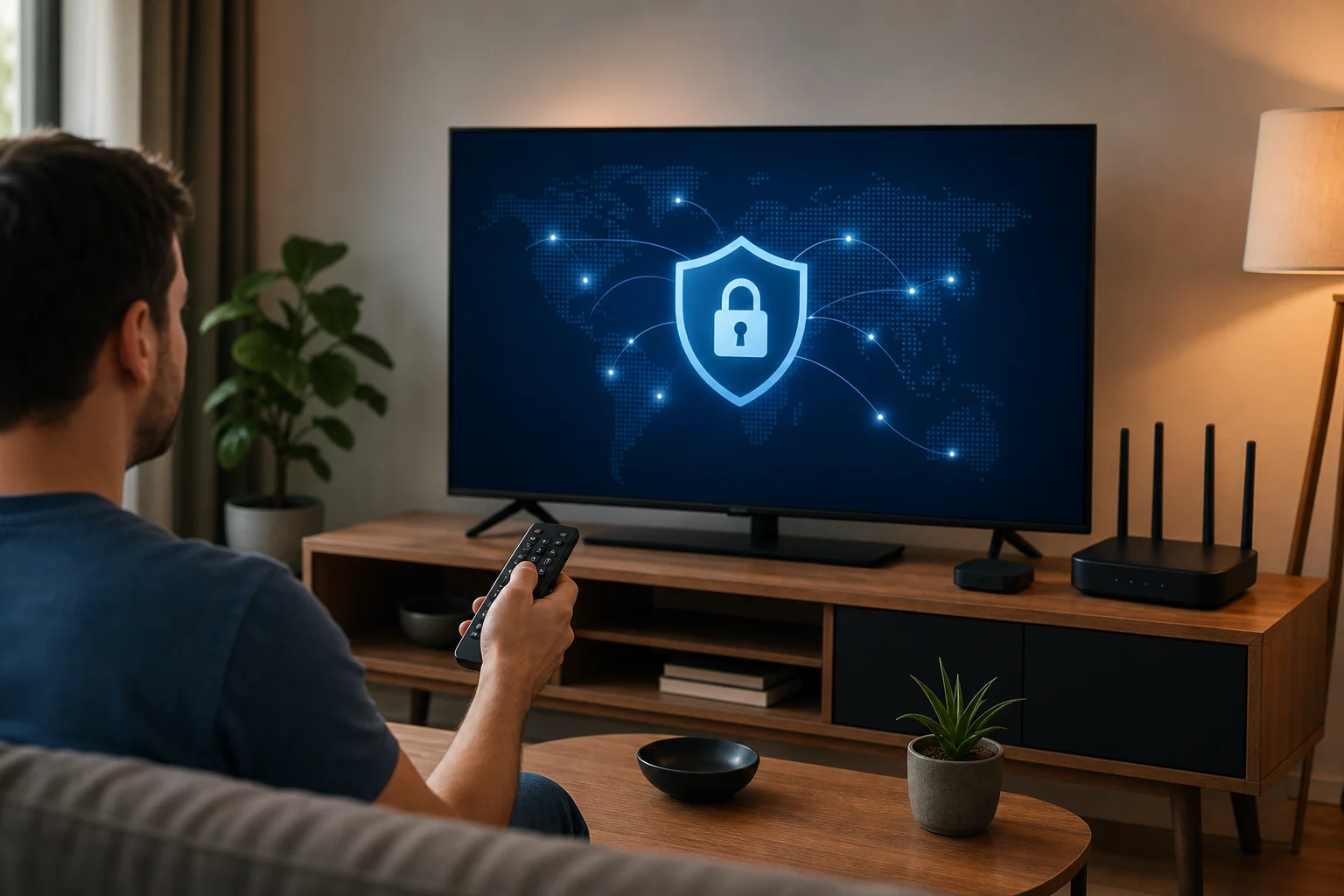 Smart TV VPN setup steps