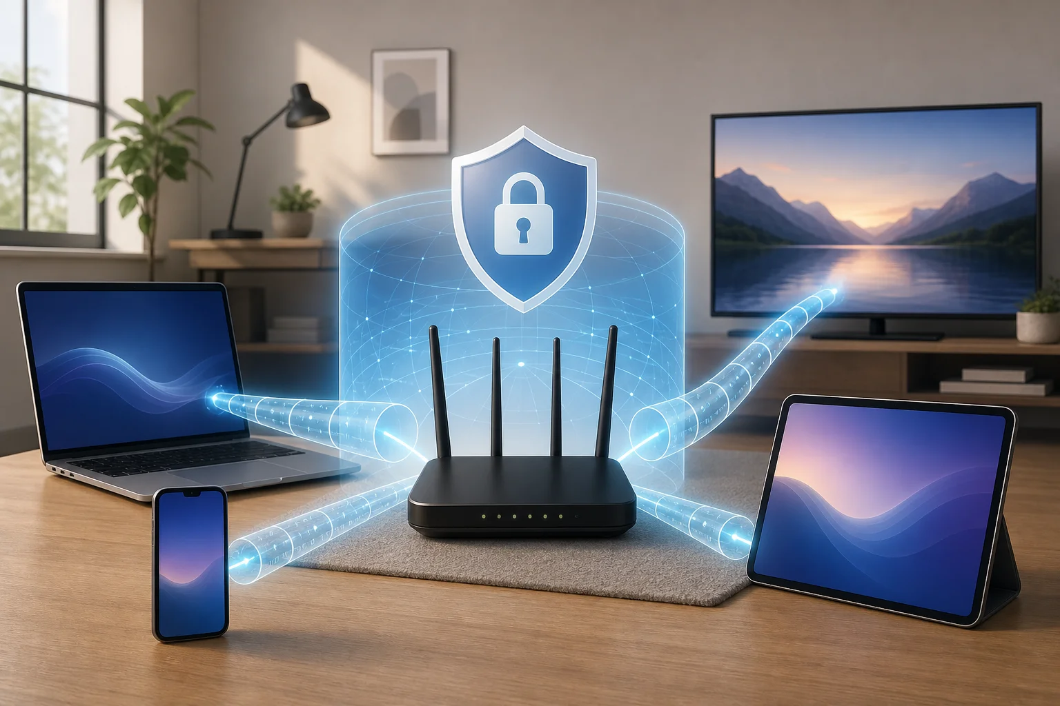 VPN for Wi-Fi router protection