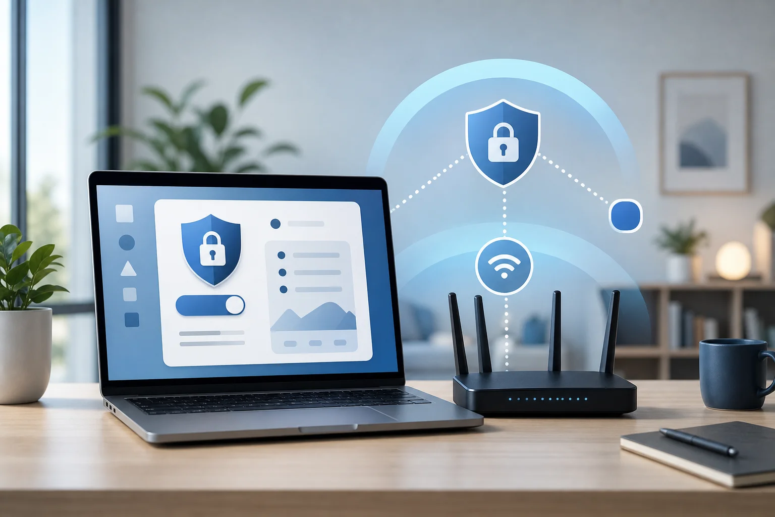 Fast router VPN configuration