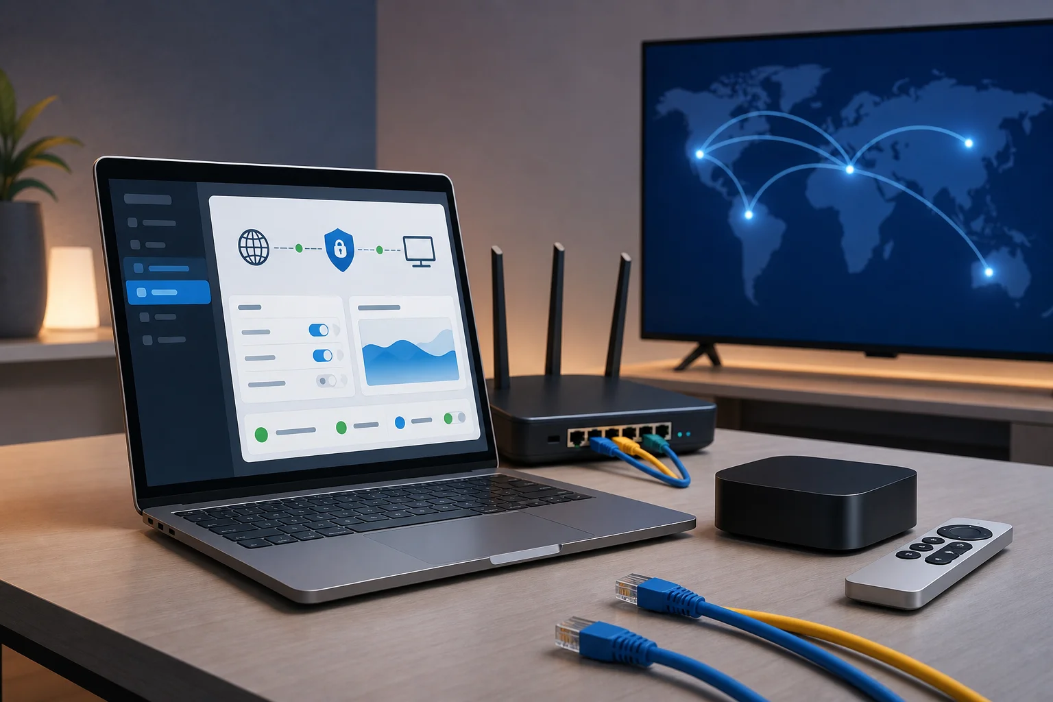 Configuración del router VPN Apple TV