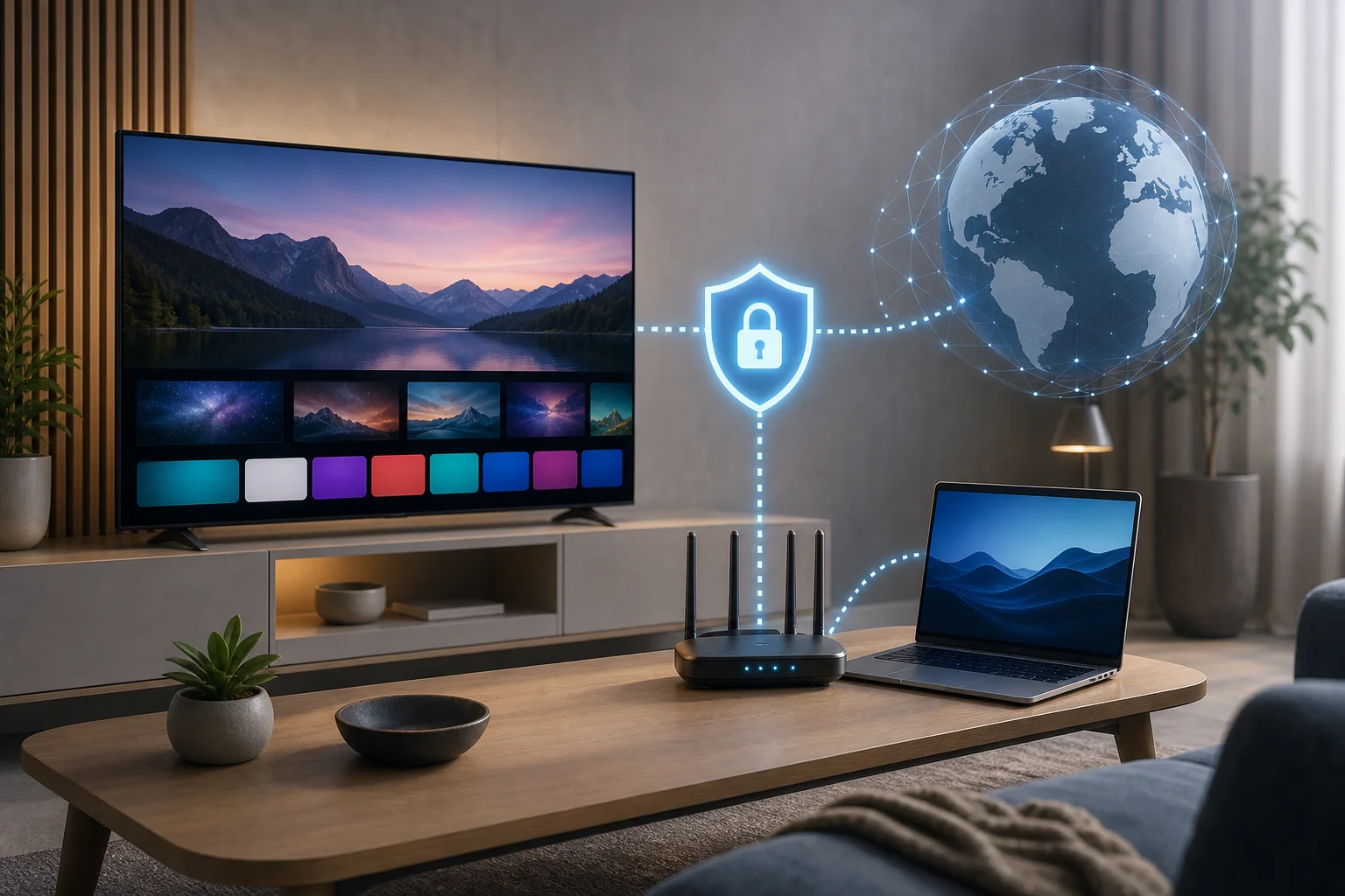 free VPN for LG TV setup