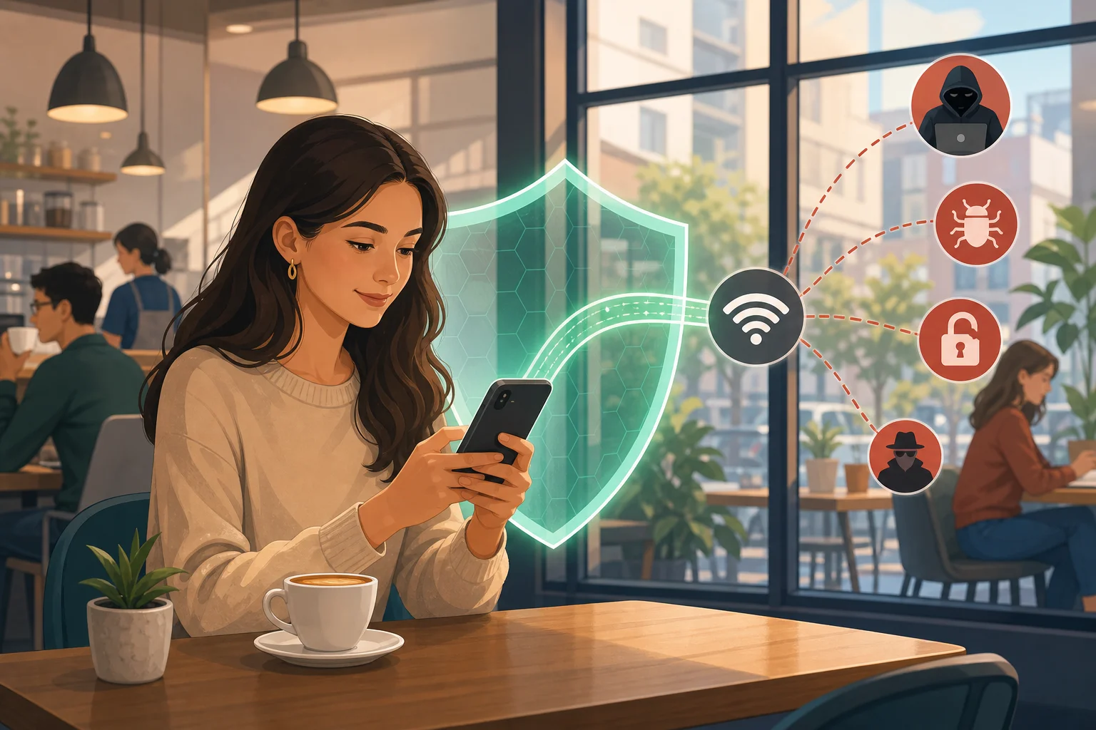 service vpn pour la sécurité du téléphone