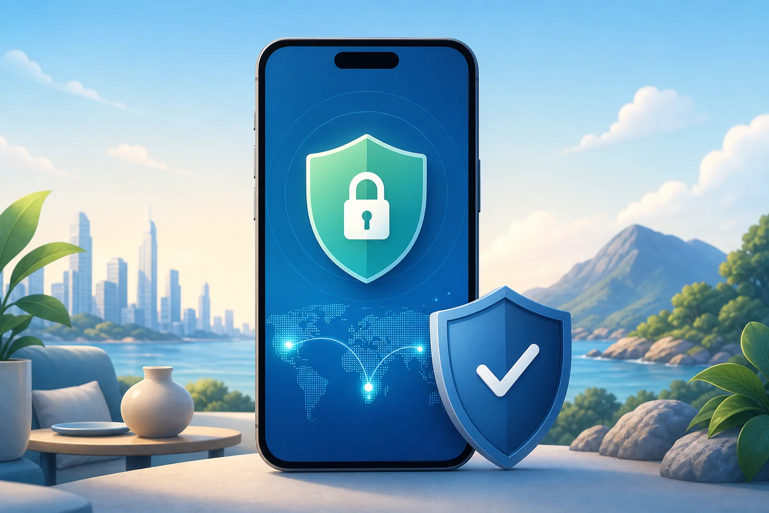 бесплатный VPN без рекламы на мобильном