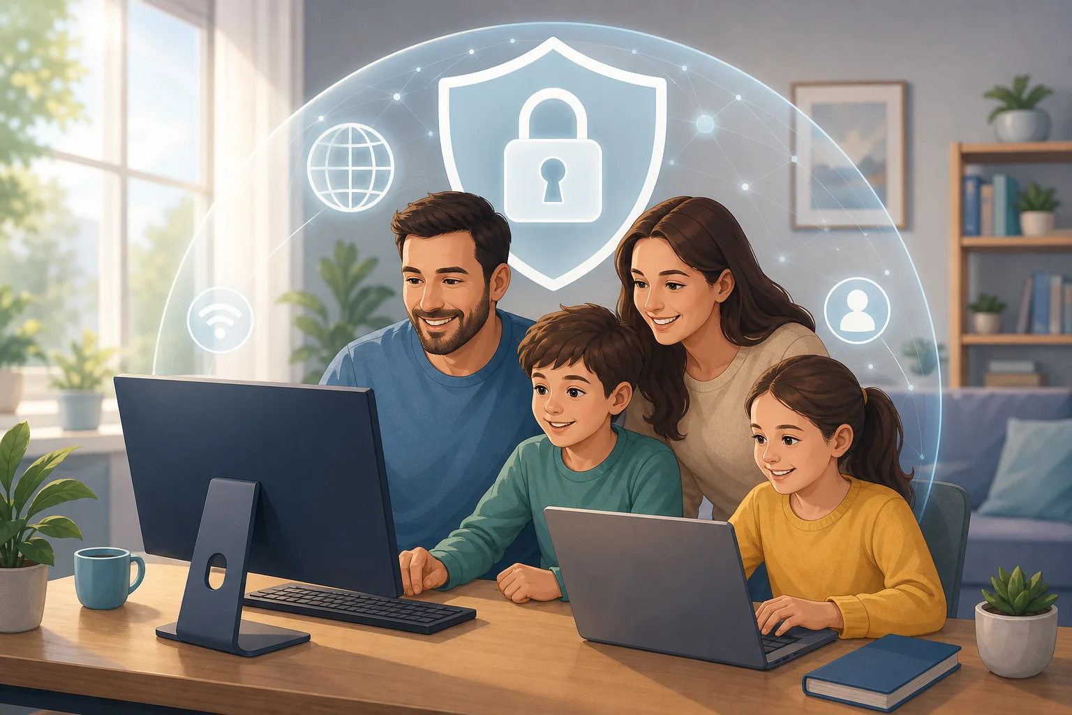 бесплатный vpn для безопасности семьи на компьютере