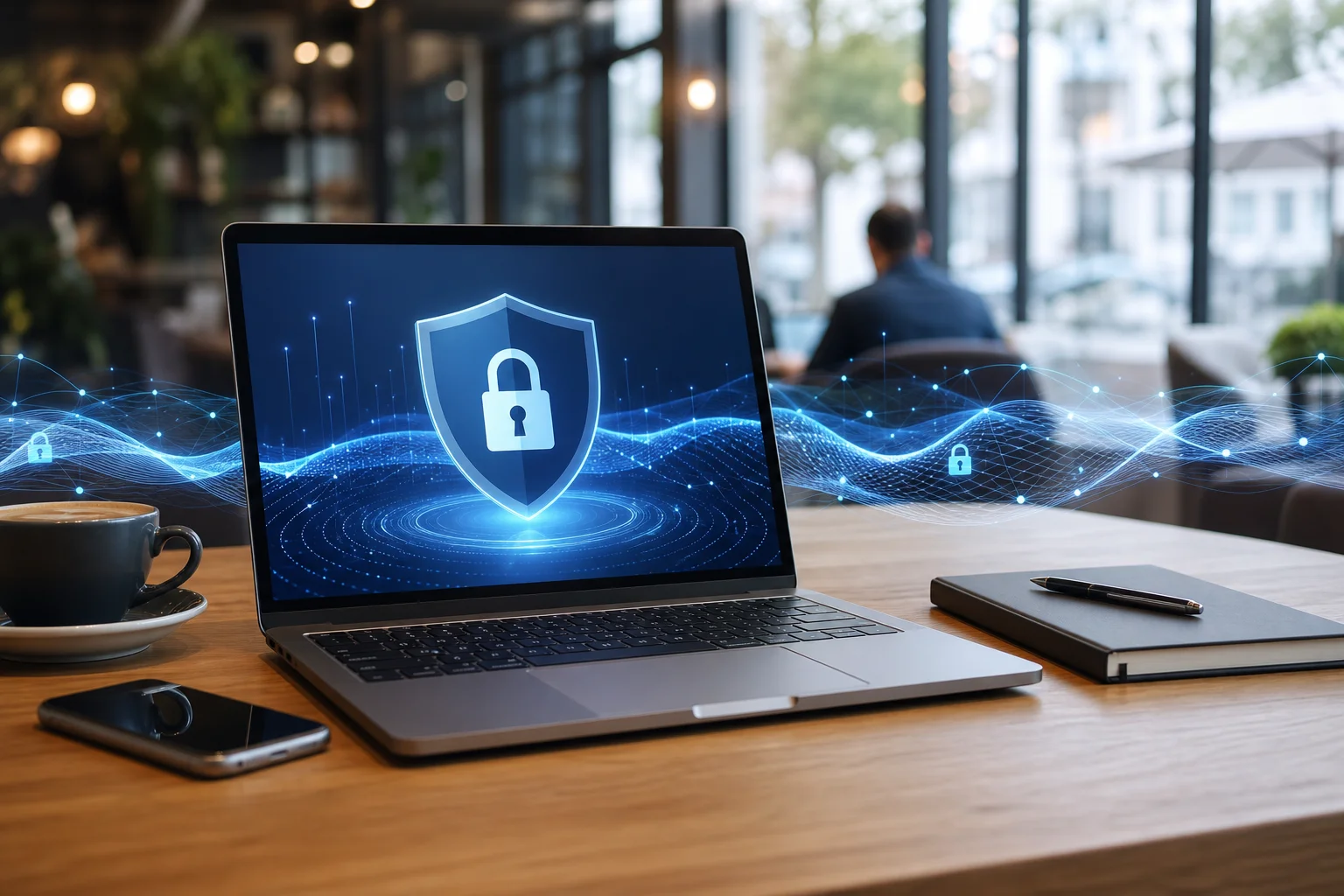 secure laptop vpn on public wifi