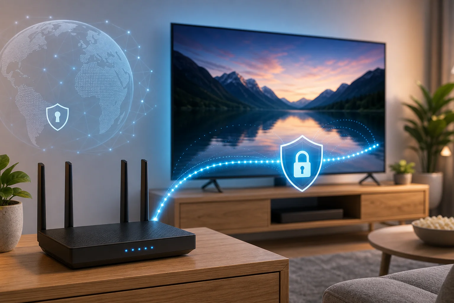 Настройка VPN на роутере для LG TV