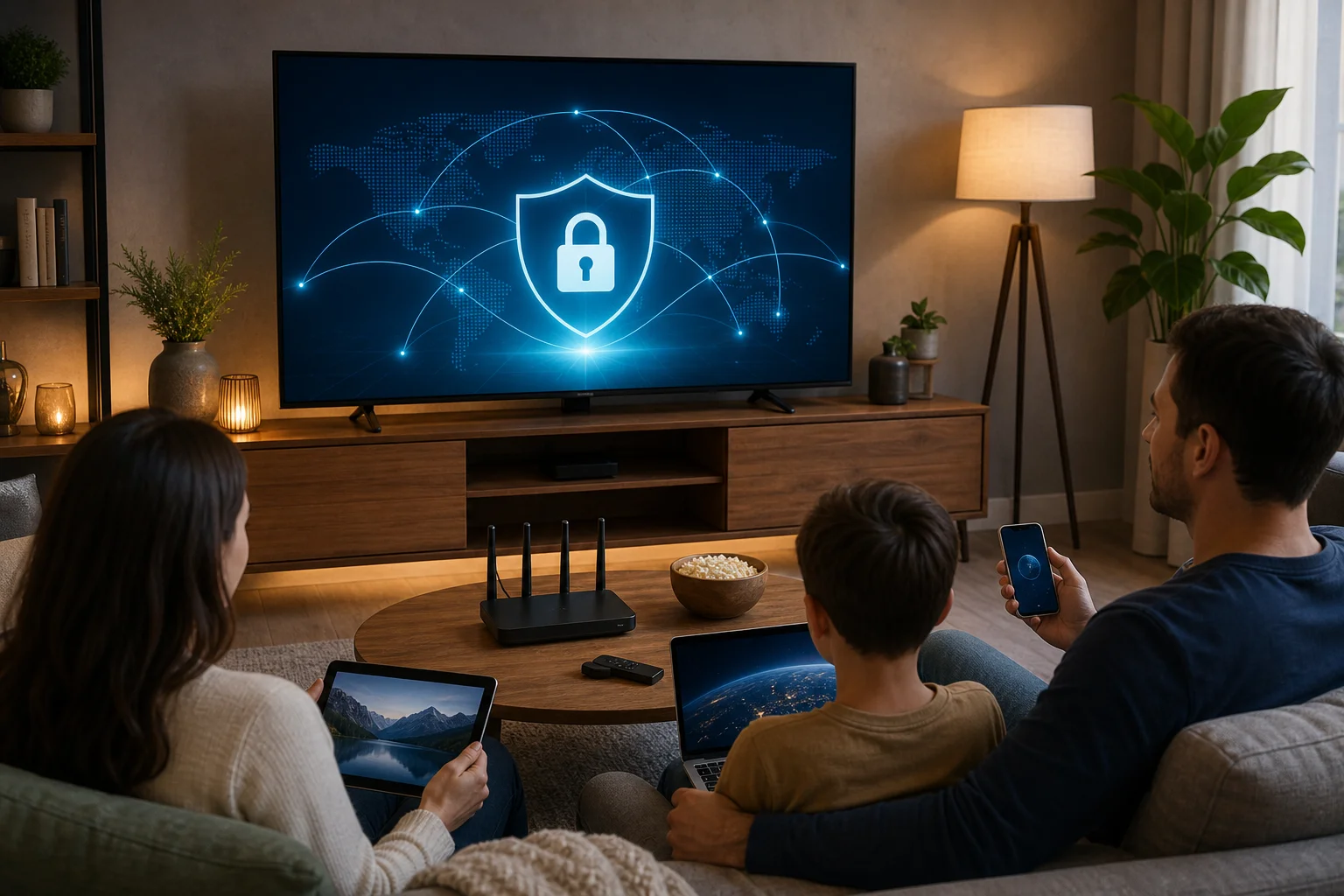 установка vpn для телевидения