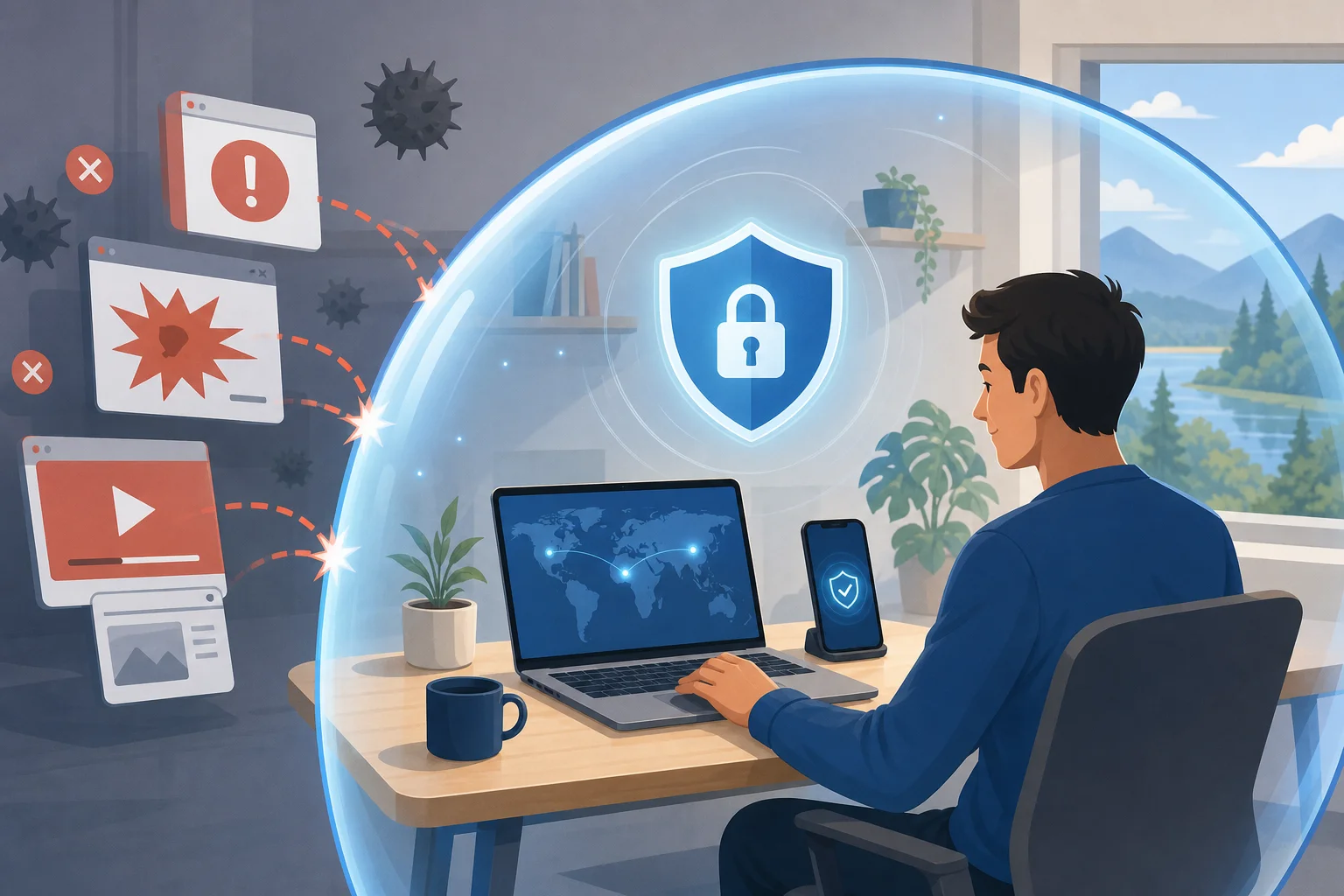 vpn без рекламы приватность